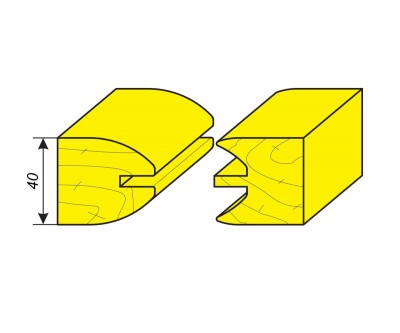 Комплект фрез для изготовления рамы дверного полотна