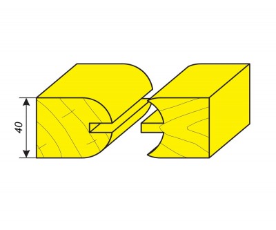Комплект фрез для изготовления рамы дверного полотна