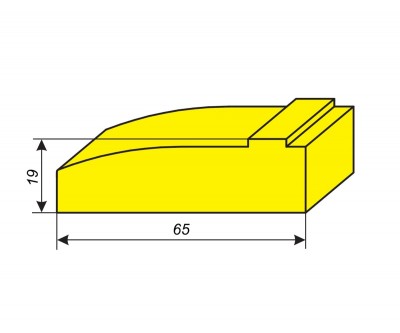 Комплект фрез для обработки профиля мебельной рамки