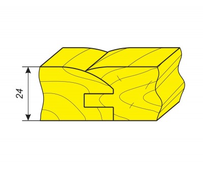 Комплект фрез для обработки профиля и шипа мебельной рамки