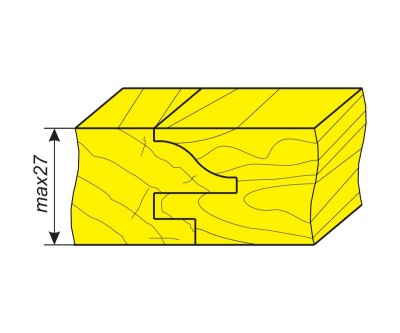 Комплект фрез для обработки профиля и шипа мебельной рамки