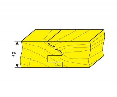 Комплект фрез для обработки профиля и шипа мебельной рамки