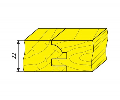 Комплект фрез для обработки профиля и шипа мебельной рамки