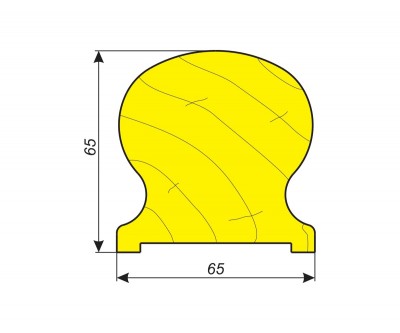 Фрезы для обработки поручня 65х65 мм