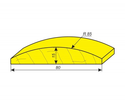 Фрезы для изготовления наличника 80х15 мм