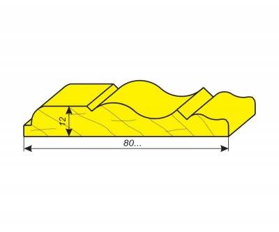 Фрезы для изготовления наличника 80х12 мм