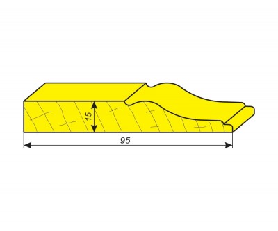 Фрезы для изготовления наличника 95х15 мм