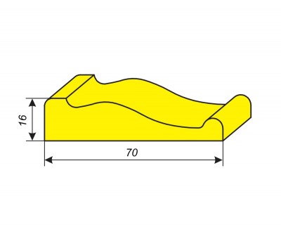 Фрезы для изготовления наличника 70х16 мм