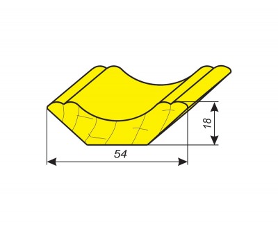 Фрезы для изготовления плинтуса 54х18 мм
