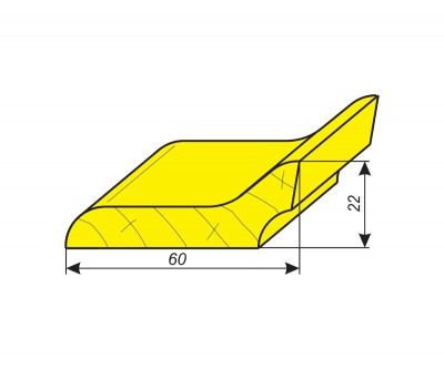 Фрезы для изготовления плинтуса 60/80х22 мм