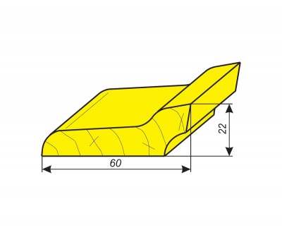 Фрезы для изготовления плинтуса 60/80х22 мм