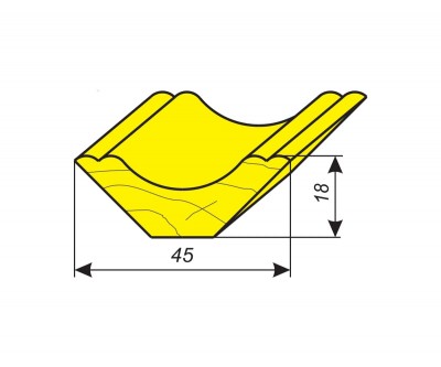 Фрезы для изготовления плинтуса 45х18 мм