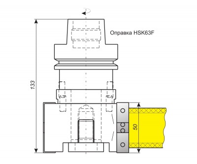 Фреза концевая для обработки деталей по контуру